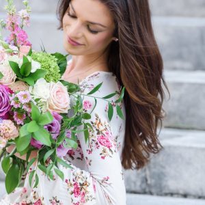 Amaryllis & Holly Jolly Bouquet